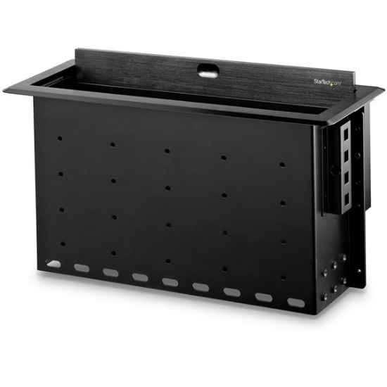 Picture of StarTech.com Dual-Module Conference Table Connectivity Box with Cable Organizer