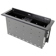 Picture of StarTech.com Dual-Module Conference Table Connectivity Box with Cable Organizer