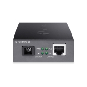 Picture of TP-Link 10/100Mbps WDM Media Converter with 1-Port PoE