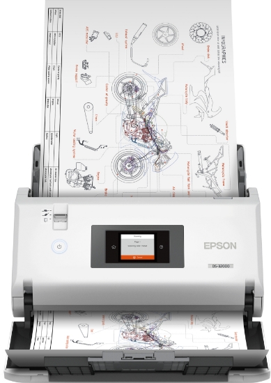Picture of Epson WorkForce DS-32000 Sheet-fed scanner 600 x 600 DPI A3 White