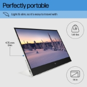 Picture of HP E-Series E14 G4 Portable Monitor