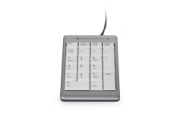 Picture of BakkerElkhuizen UltraBoard 955 Numeric numeric keypad PC USB Light grey, White