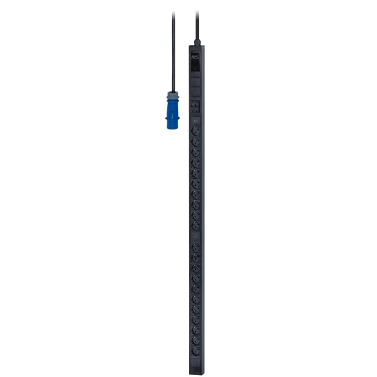 Picture of APC Easy Rack PDU, Basic, 0U, 1 Phase, 7.4kW, 230V, 32A, 21 x SCHUKO outlets, IEC60309 2P + E inlet