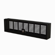 Picture of StarTech.com 3U Rack Mount Security Cover - Hinged Locking Rack Panel/ Cage/Door for Physical Security/ Access Control of 19" Server Rack & Network Cabinet - Assembled w/Mounting Hardware