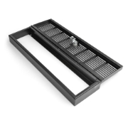 Picture of StarTech.com 3U Rack Mount Security Cover - Hinged Locking Rack Panel/ Cage/Door for Physical Security/ Access Control of 19" Server Rack & Network Cabinet - Assembled w/Mounting Hardware