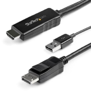 Picture of StarTech.com 3 m (9.8 ft.) HDMI to DisplayPort Cable - 4K 30Hz
