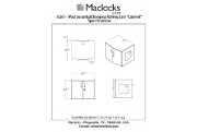 Picture of Compulocks CartiPad Tablet / Laptop Charging Cabinet For Counter Top or Wall Mount EU Power Plug