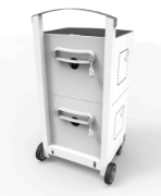 Picture of Compulocks CartiPad Duo Tablet / Laptop Charging Rolling Cart 32 Devices EU Power Plug