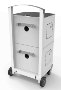 Picture of Compulocks CartiPad Duo Tablet / Laptop Charging Rolling Cart 32 Devices EU Power Plug