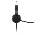 Picture of Lenovo 100 Mono Headset Wired Head-band Office/Call center USB Type-A Black