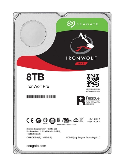 Picture of Seagate IronWolf ST8000VNA04 internal hard drive 8 TB 7200 RPM 256 MB 3.5" Serial ATA III