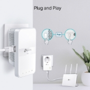 Picture of TP-Link TL-WPA7617 KIT PowerLine network adapter 1200 Mbit/s Ethernet LAN Wi-Fi White 2 pc(s)