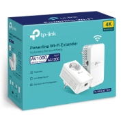 Picture of TP-Link TL-WPA7617 KIT PowerLine network adapter 1200 Mbit/s Ethernet LAN Wi-Fi White 2 pc(s)