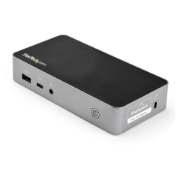 Picture of StarTech.com USB-C Dock - Dual Monitor 1080p HDMI Laptop Docking Station - 65W Power Delivery - 1x USB-C, 3x USB-A, Ethernet - Dual Video Display USB 3.1 Gen 1 Type-C Dock - Mac & Windows
