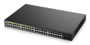Picture of Zyxel GS1900-48HPv2 Managed L2 Gigabit Ethernet (10/100/1000) Power over Ethernet (PoE) Black