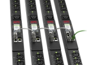 Picture of APC APDU9959EU3 power distribution unit (PDU) 24 AC outlet(s) 0U Black
