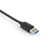Picture of StarTech.com USB 3.0 to HDMI and VGA Adapter - 4K/1080p USB Type-A Dual Monitor Multiport Adapter Converter - External Video Graphics Card for Multiple Screens - Multi Display USB Adapter