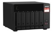 Picture of QNAP TS-673A NAS Tower Ryzen Embedded V1500B 8 GB DDR4 0 TB QNAP Turbo System Black