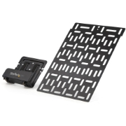 Picture of StarTech.com Universal TV Accessory Mount - Adjustable TV & Wall Mount Bracket - Media Players/Router/Modem/AV Switches & Extenders/Apple TV - Hidden Cable Box Mount Behind TV - 11lb (5kg)