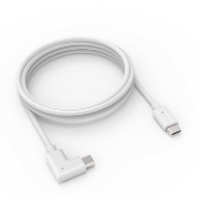Picture of Compulocks 6ft Charge & Data USB-C to USB-C 90-Degree Cable Right Angle White