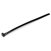 Picture of StarTech.com 8"(20cm) Reusable Cable Ties - 1/4"(7mm) wide, 1-7/8"(50mm) Bundle Dia. 50lb(22kg) Tensile Strength, Releasable Nylon Ties, Indoor/Outdoor, 94V-2/UL Listed, 100 Pack - Black