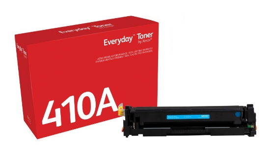 Picture of Everyday ™ Cyan Toner by Xerox compatible with HP 410A (CF411A), Standard capacity