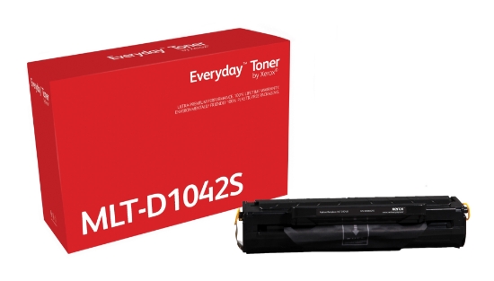 Picture of Everyday ™ Black Toner by Xerox compatible with Samsung MLT-D1042S, Standard capacity