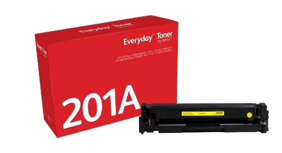 Picture of Everyday ™ Yellow Toner by Xerox compatible with HP 201A (CF402A), Standard capacity