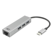 Picture of ACT USB-C hub 3.0, 3x USB-A, Gigabit ethernet