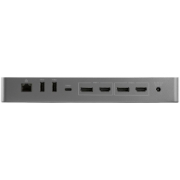 Picture of StarTech.com Thunderbolt 3 Dock w/ USB-C Host Compatibility - Dual 4K 60Hz DisplayPort 1.4 or Dual HDMI Monitors - Single 8K - TB3/USB-C Laptop Docking Station - 96W PD, 5xUSB - 10Gbps