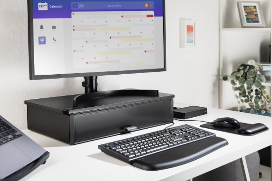 Picture of Kensington UVStand™ monitor stand with UVC sanitisation compartment