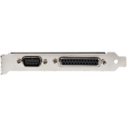 Picture of StarTech.com PCIe Card with Serial and Parallel Port - PCI Express Combo Adapter Card with 1x DB25 Parallel Port & 1x RS232 Serial Port - Expansion/Controller Card - PCIe Printer Card
