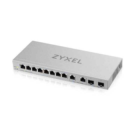 Picture of Zyxel XGS1210-12-ZZ0101F network switch Managed Gigabit Ethernet (10/100/1000) Grey