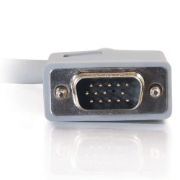 Picture of C2G 15m Monitor HD15 M/M cable VGA cable VGA (D-Sub) Grey