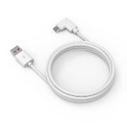 Picture of Compulocks 6ft 2.0 USB-A to 90-Degree USB-C Charging Cable Right Angle White