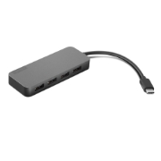 Picture of Lenovo 4X90X21427 laptop dock/port replicator USB 3.2 Gen 2 (3.1 Gen 2) Type-C Grey
