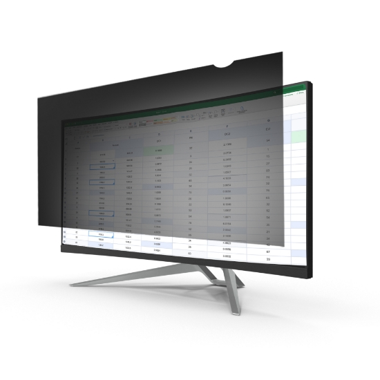Picture of StarTech.com Monitor Privacy Screen for 34 inch Ultrawide Display - 21:9 Widescreen - Computer Screen Security Filter - Blue Light Reducing Protector - Matte/Glossy - +/-30 Degree
