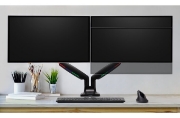 Picture of Kensington SmartFit® One-Touch Height Adjustable Dual Monitor Arm