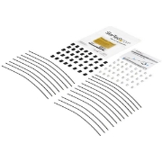 Picture of StarTech.com 20-Pack Security Cable Tethers for Adapters & Dongles - Universal Cable Adapter Tether - Tether Cable - Adjustable Length Anti-Theft Cable Tether Lock Kit - Steel