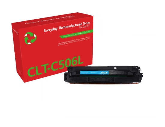 Picture of Everyday ™ Cyan Remanufactured Toner by Xerox compatible with Samsung CLT-C506L, High capacity