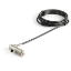 Picture of StarTech.com 6.5' (2m) Laptop Cable Lock - Nano Slot Compatible 4 Digit Combination Security Cable Lock - Serialized Anti-Theft Vinyl Coated Steel Cable Lock for Nano Slot Computer/Device