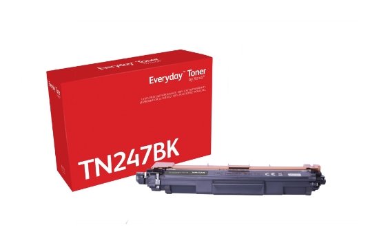 Picture of Everyday ™ Black Toner by Xerox compatible with Brother TN247BK, High capacity