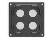Picture of Compulocks Universal Tablet Magnetic Mount, VESA Compatible Black