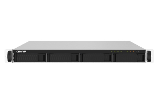 Picture of QNAP TS-432PXU-RP NAS Rack (1U) Annapurna Labs Alpine AL-324 2 GB DDR4 0 TB Black