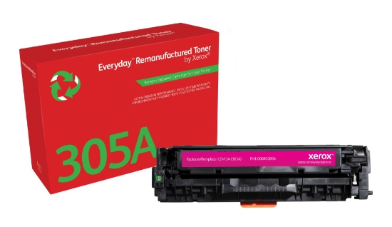Picture of Everyday ™ Magenta Remanufactured Toner by Xerox compatible with HP 305A (CE413A), Standard capacity