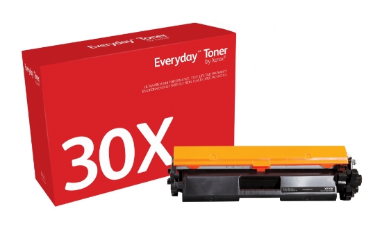 Picture of Everyday ™ Black Toner by Xerox compatible with HP 30X (CF230X), High capacity