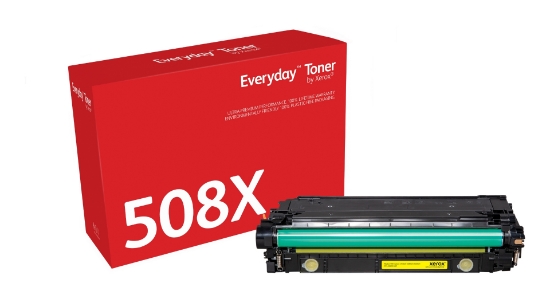 Picture of Everyday ™ Yellow Toner by Xerox compatible with HP 508X (CF362X), High capacity
