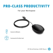 Picture of HP Wired Desktop 320M Mouse