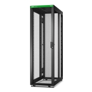 Picture of APC Easy Rack, 42U, Black, With Roof, Castors, Feet, 4 Brackets, and Bottom, No Side Panels, 1991H x 600W x 1200D mm