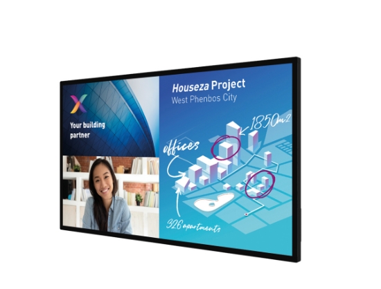 Picture of Philips 65BDL6051C/00 Signage Display Interactive flat panel 163.8 cm (64.5") Wi-Fi 350 cd/m² Black Touchscreen 12/7